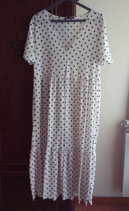Vestido midi/comprido da zara