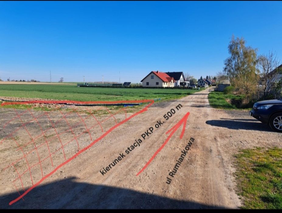 Działki budowlane w Rogowie Sobóckim - Widok 3