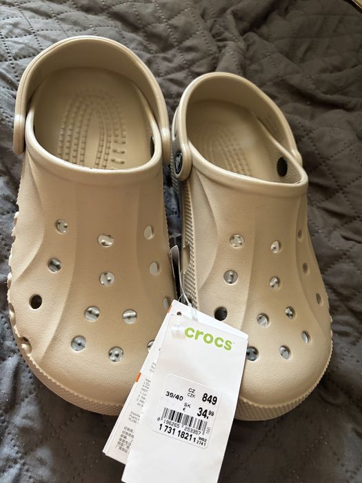 Оригинальні crocs бежеві 39/40