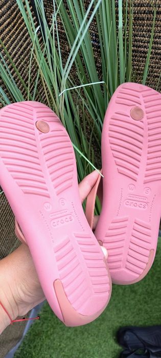 Sandały Crocs w5/36 różowe