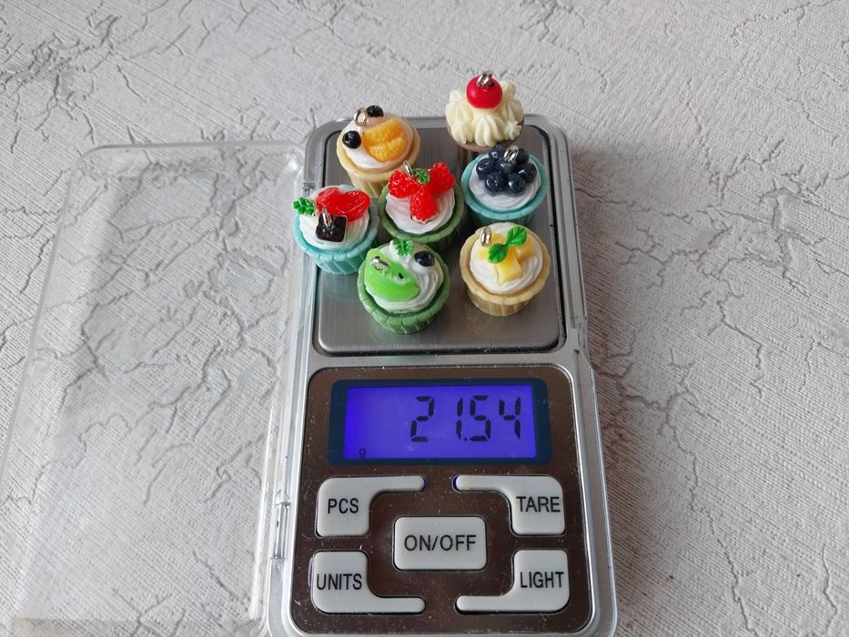 Підвіски у вигляді їжи: кекси, креветки, морозиво, нутела та інші