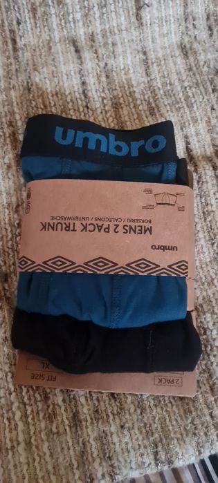 Bokserki męskie XL Umbro nowe 2 szt