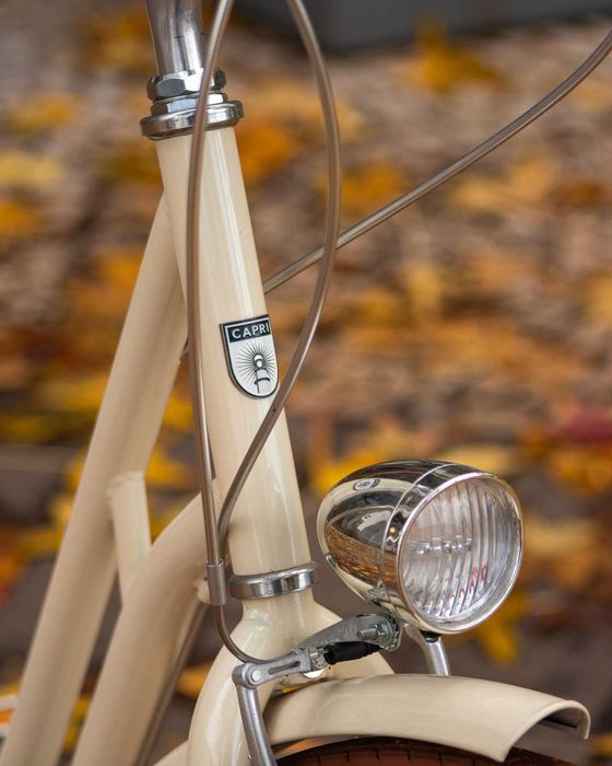 Bicicleta Cidade Capri Berlin Creme Vintage