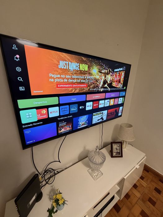 Tv 4k ultra 55” LG (nova)