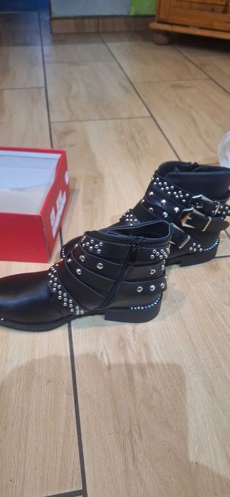 nowe botki damskie typu workery rozm.38