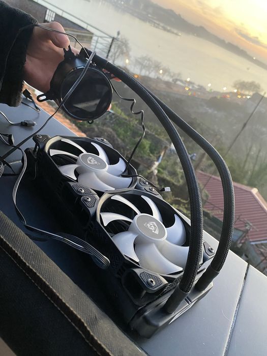 Water Cooler Slayer 240mm preto