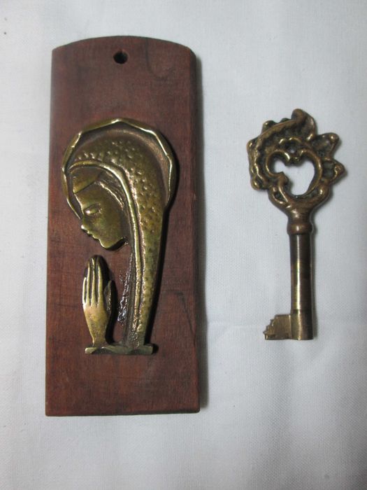 Металлическая рамка для фото табличка ключик