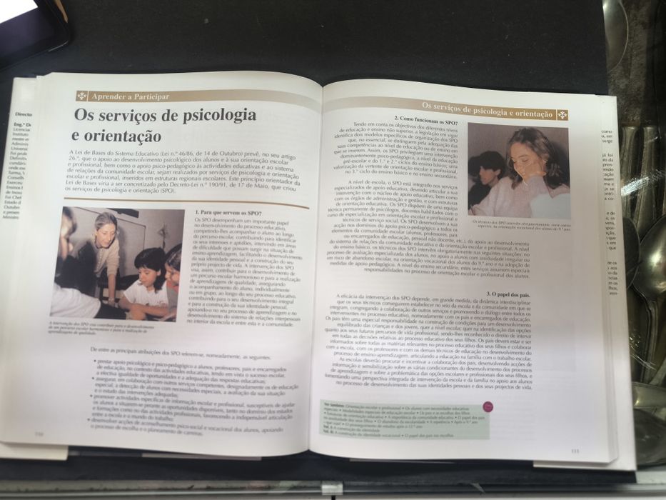 Enciclopédia dos pais educar hoje
Aprender a participar de Direcção do
