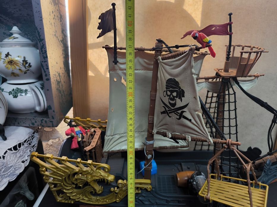 Navio Pirata Playmobil - Brinquedo