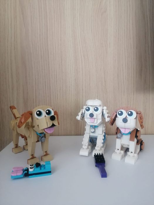Lego creator pieski 3w1 31137