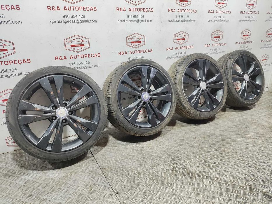 Conjunto Jantes Ronal R18 Mercedes Benz Class A W176 Original