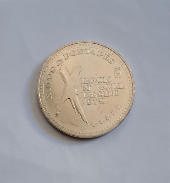 Moeda UNC Comemorativa Xutos & Pontapés - Portugal 2024