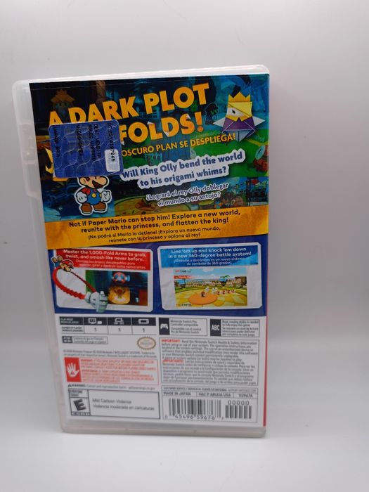 Paper Mario Origami King Nintendo Switch