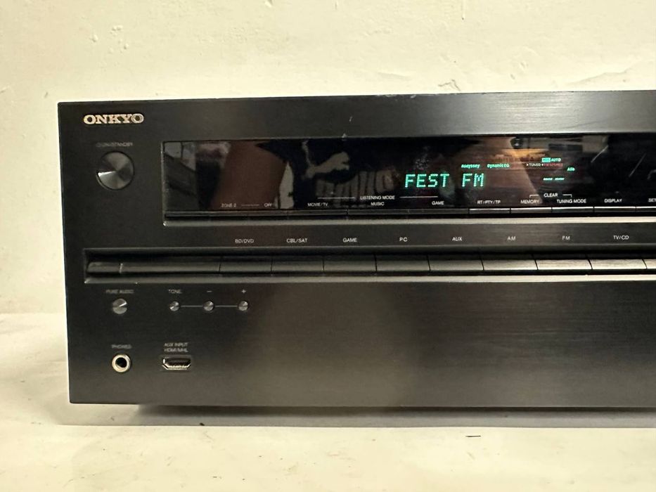 Amplituner kina domowego Onkyo TX-NR515 | 7.2 | THX | 4K Upscaling | Wi-Fi Ready | 8× HDMI | Spotify