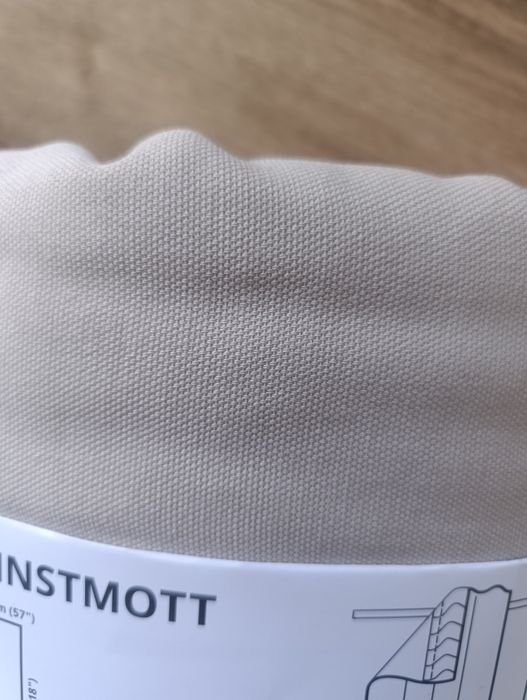 Zasłony beżowe 2 sztuki na taśmie 145x300 NOWE