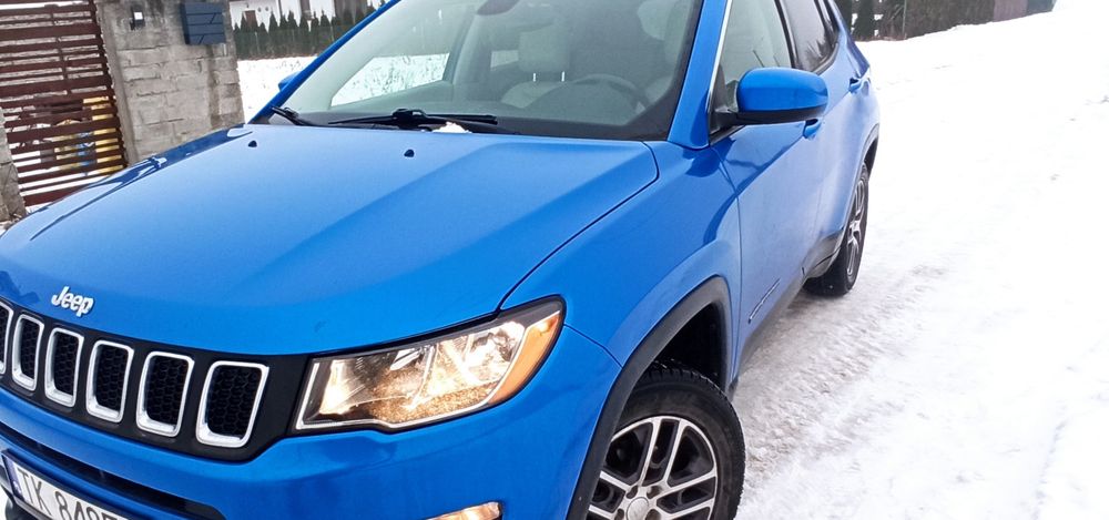 Jeep Compass automat, 2018, bezn, dach panoramiczny lub zamienię