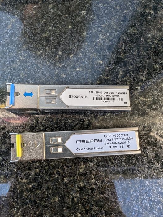 SFP, 1.25Gbps, 3km, 10/100/1000/10000 Мбіт/с