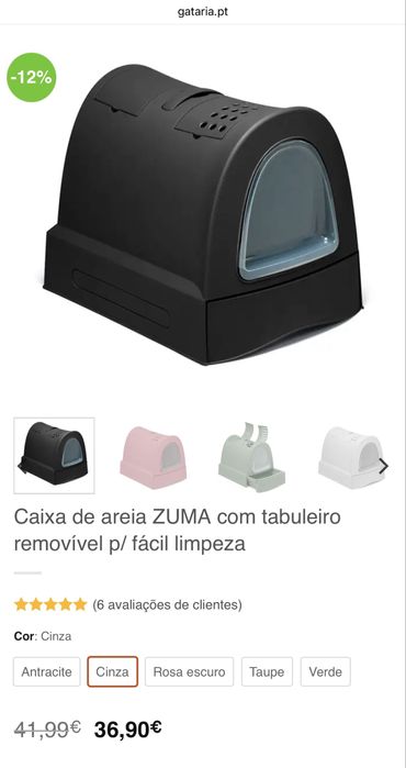 Caixa de areia s/ porta