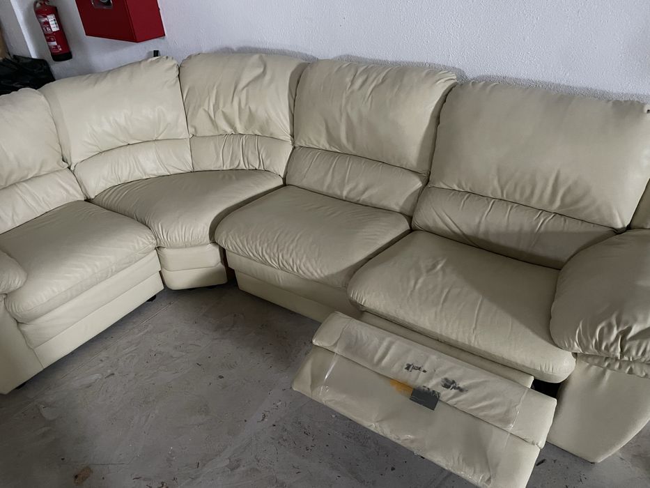 Sofá de pele para venda