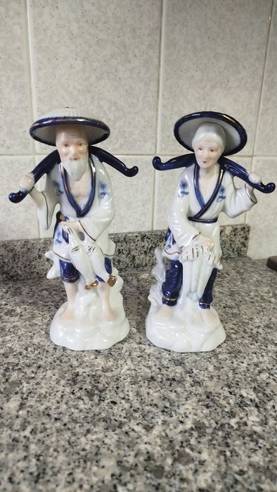 Estatuetas Casal porcelana chinesa
Pescador e agricultor
