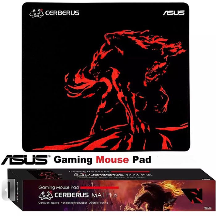 ASUS Cerberus Mini Red Gaming Mouse Pad, новий, запечатаний, ідеальний на подарунок