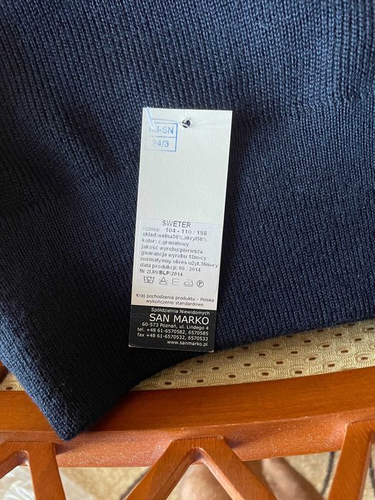 Sweter służbowy – rozmiar 104-110/188