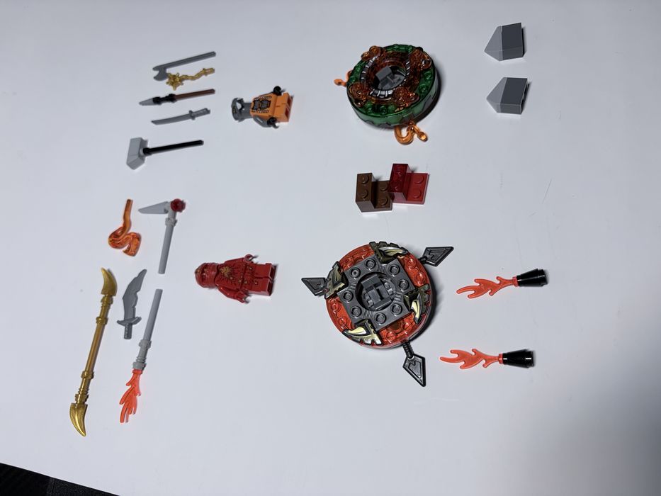 Lego ninjago Weapon Pack 9591 nrg kai