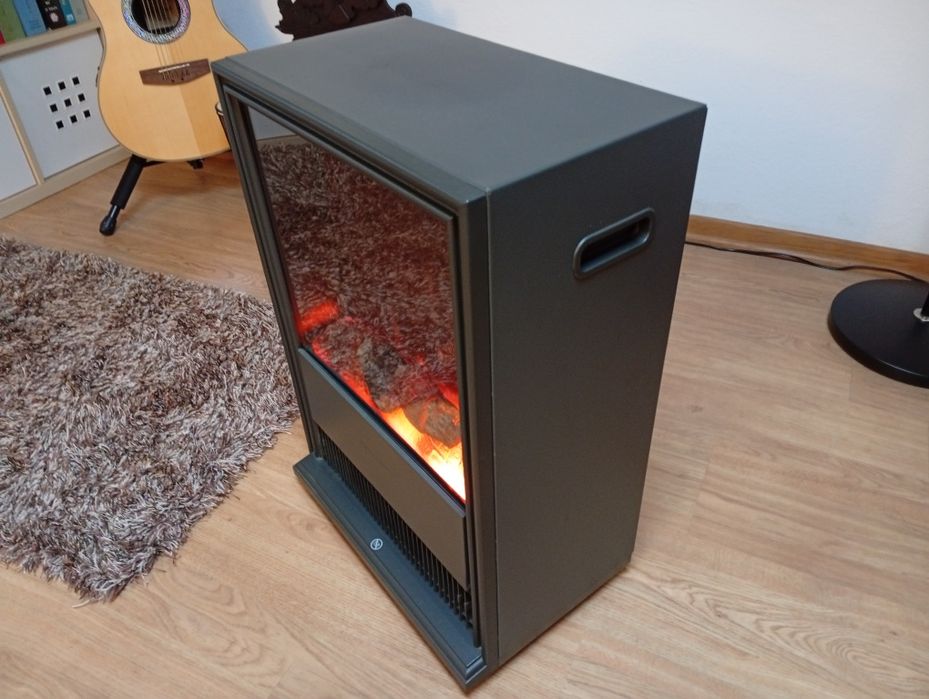 Lareira Elétrica Efeito Fogo