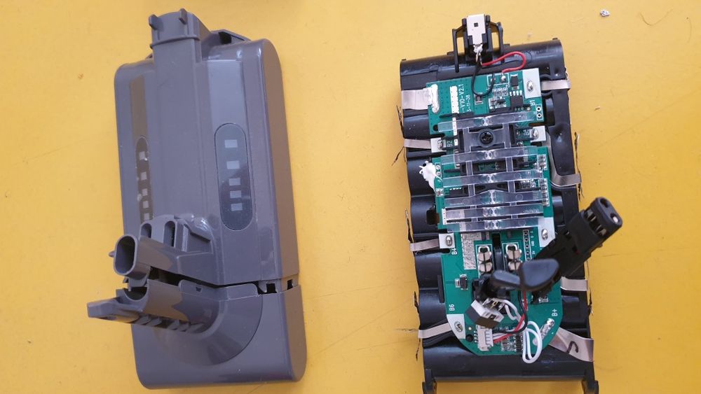 Плата  зарядки аккумулятор Dyson V10, v11