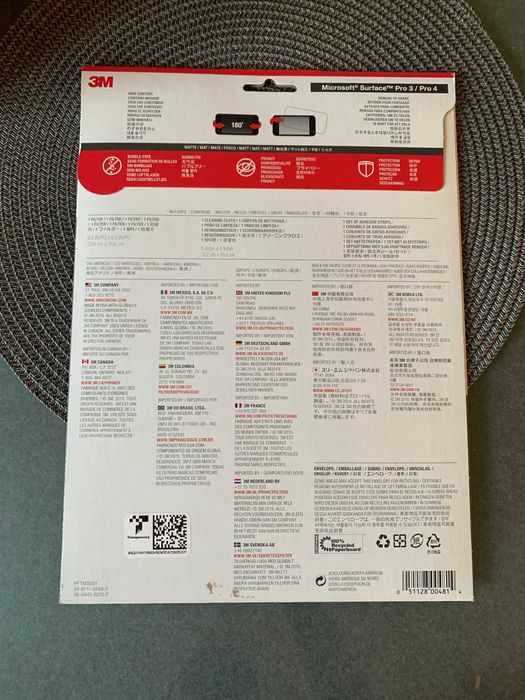 Filtry prywatyzujące 3M na monitor