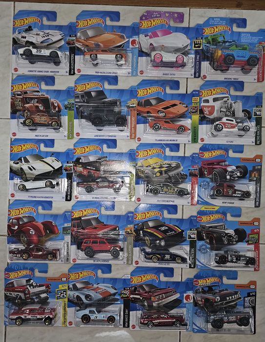 Hotwheels variáveis