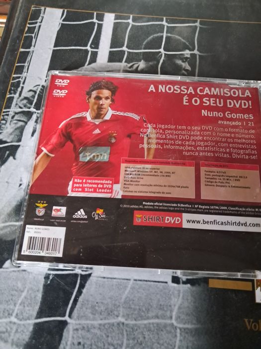 Cd dvd Nuno Gomes