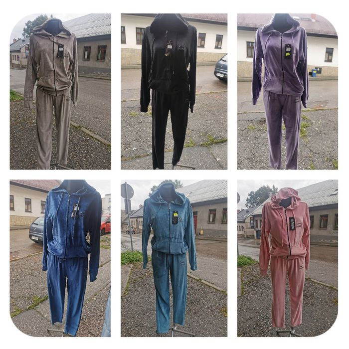 Dres welur komplet S do xxl