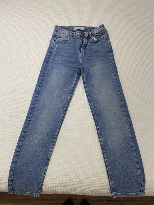 Calca de ganga de cinta subida