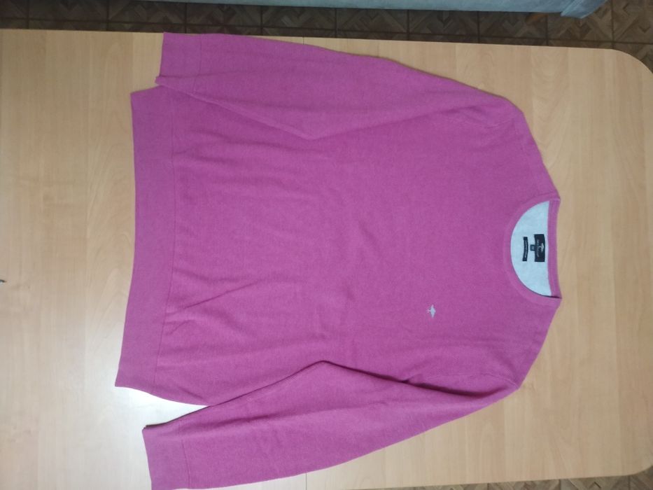 Sweter męski Fynch Hatton, buraczkowy, rozm. XXL