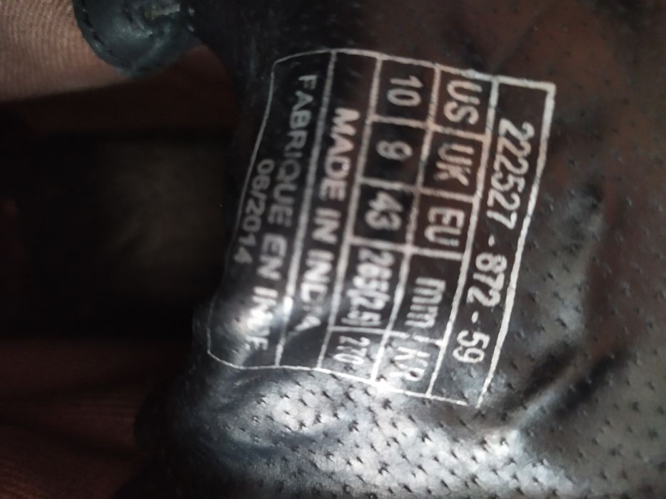 Ботинки кожаные (высокие)  LEVI'S  Берцы