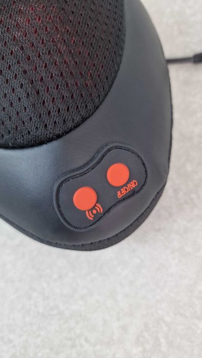 Masażer poduszka grzanie kark plecy