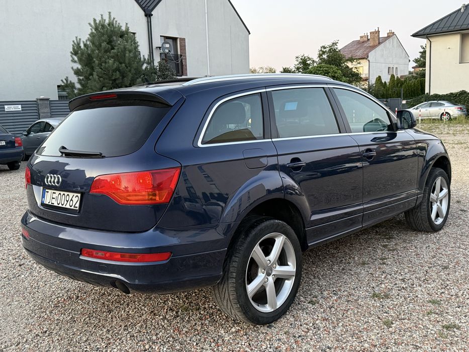 Audi Q7 S-Line 3.0d•2007•Bagata Wersja•Hak•M.Zamiana