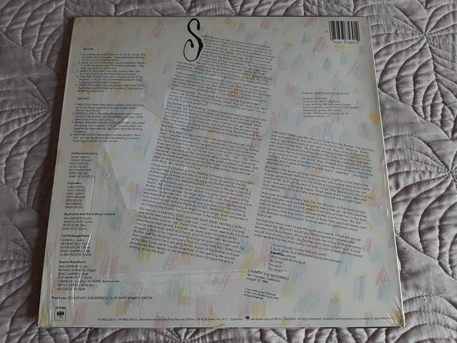 Janis Joplin - Farewell Song - USA - Vinil LP (In Shrink)