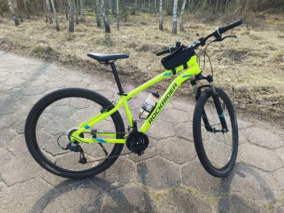 Rower górski Rockrider zielony
