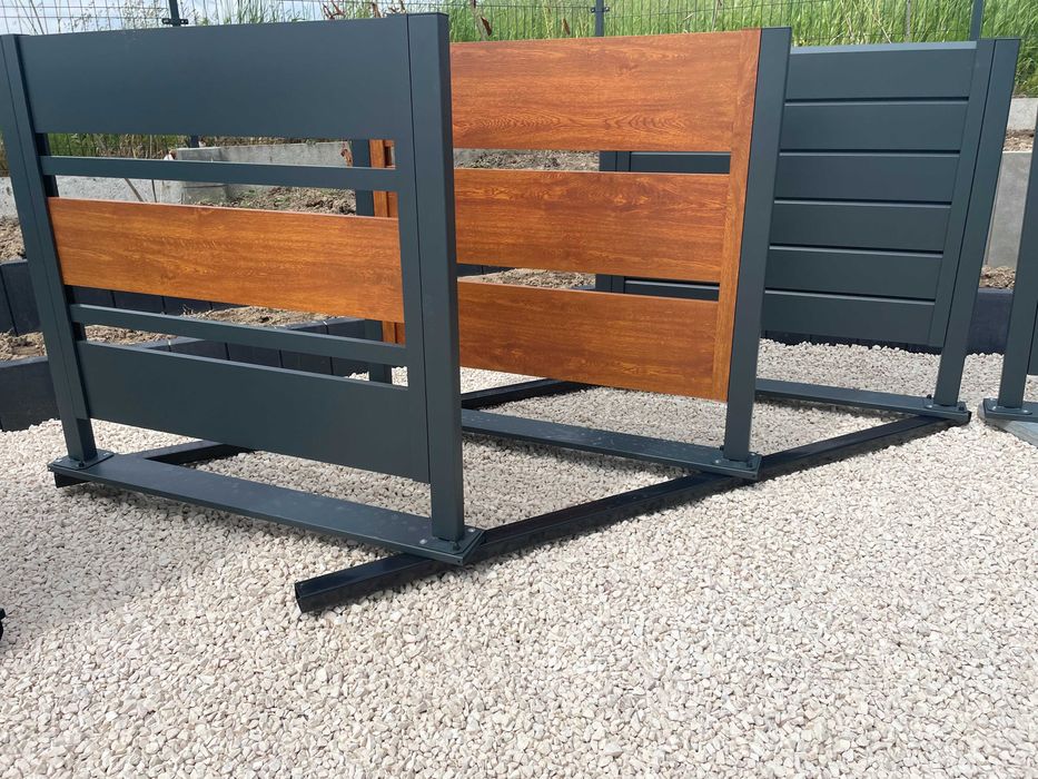 Furtka 150x90cm oc+ral Ogrodzenia Premium drewnopodobne
