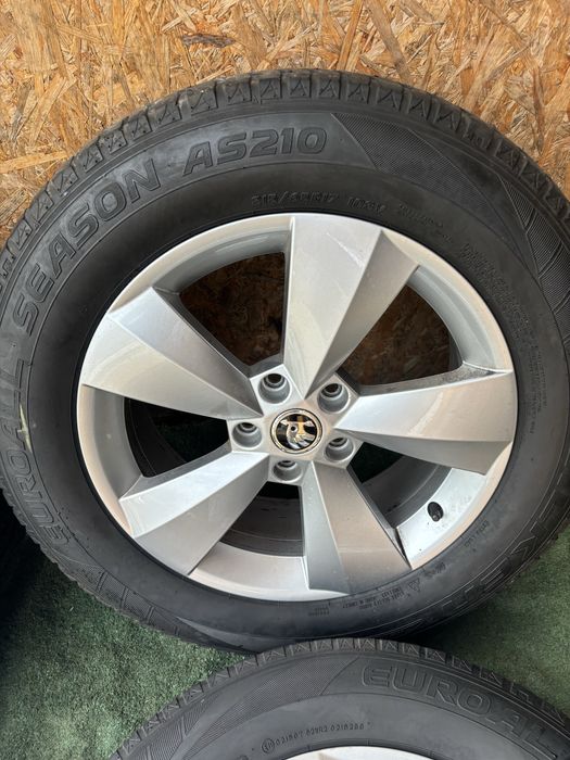 5x112 SKODA 6,5Jx17 ET38 57,1 felgi aluminiowe KODIAQ TIGUAN OCTAVIA