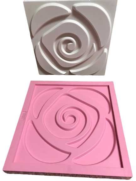 Moldes em silicone Rosa