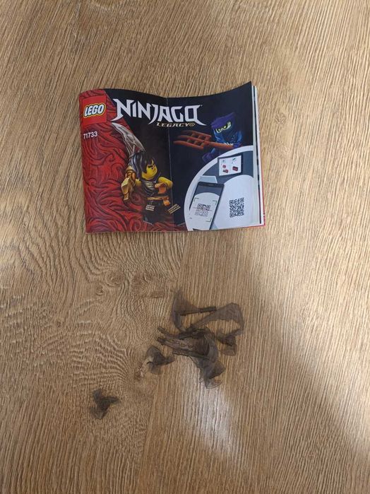 Lego cole vs ghost 71733