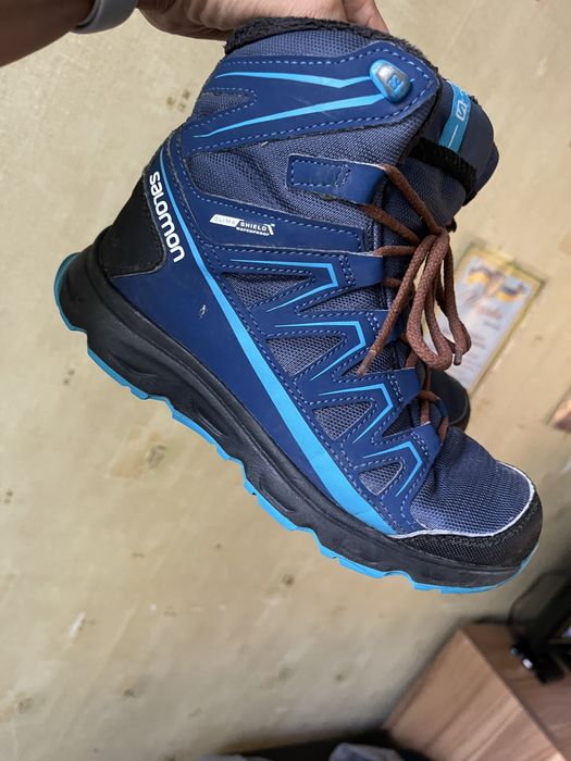Зимние сапоги salomon 34p