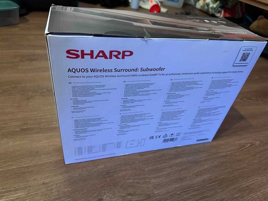 Nowy Subwoofer Sharp CP-AWS0101 (AQUOS Wireless Surround]