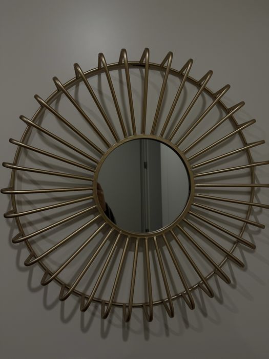 Espelho de parede redondo decorativo