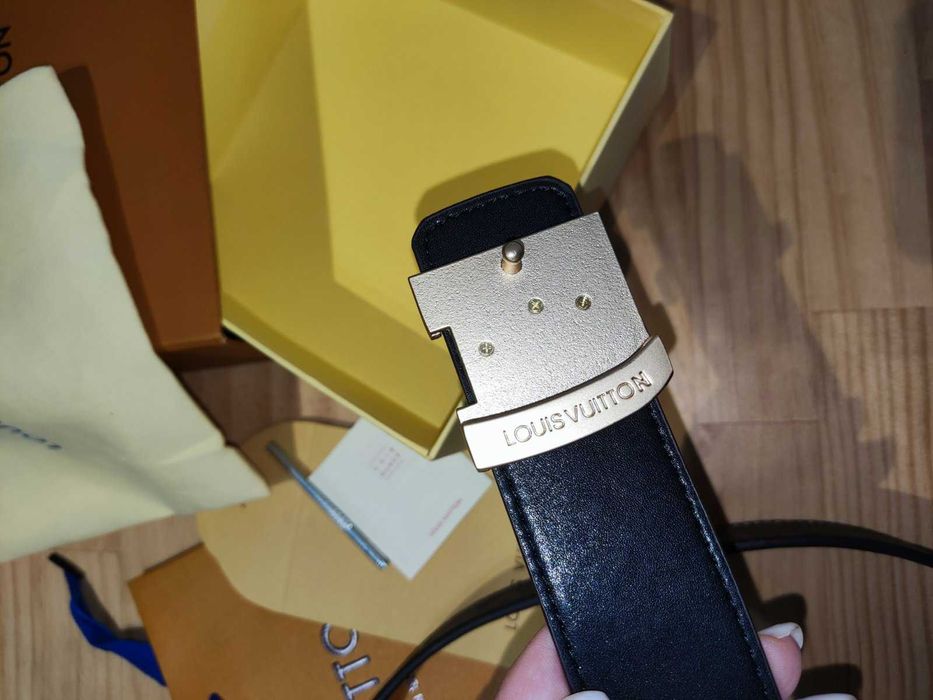 Pasek firmowy męski, damski, skóra Louis Vuitton od reki 94.28