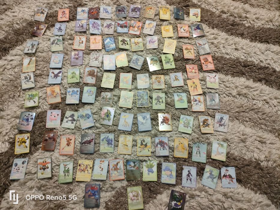 POKEMON karty 102szt.