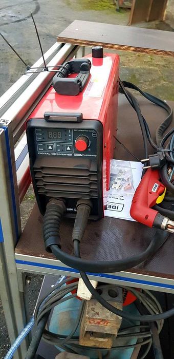 Przecinarka plazmowa IDEAL Plasma 40 NOWA Sprężarka komplet wózek